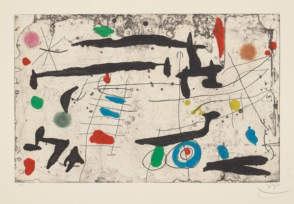 Joan Miró: Prints to Rival Any Painting
