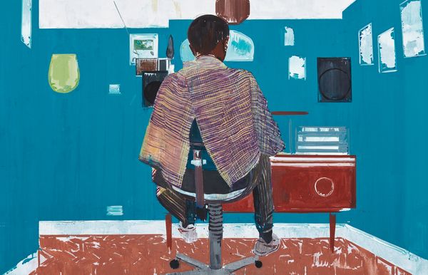 Hurvin Anderson's Barbershop Series