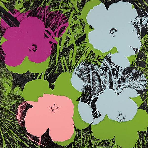 Andy Warhol 'Flowers', 1970