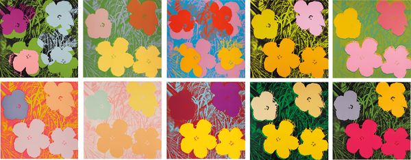 Andy Warhol 'Flowers', 1970