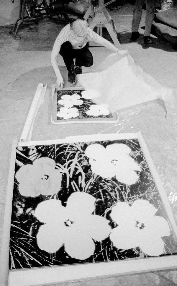 Andy Warhol 'Flowers', 1970
