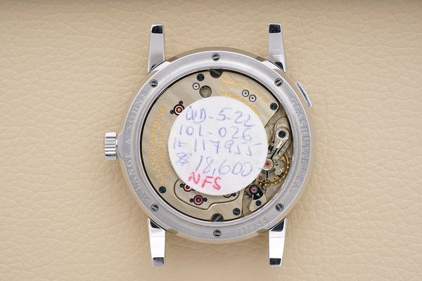 The Stainless Steel Lange 1: Not For Sale, Until Now