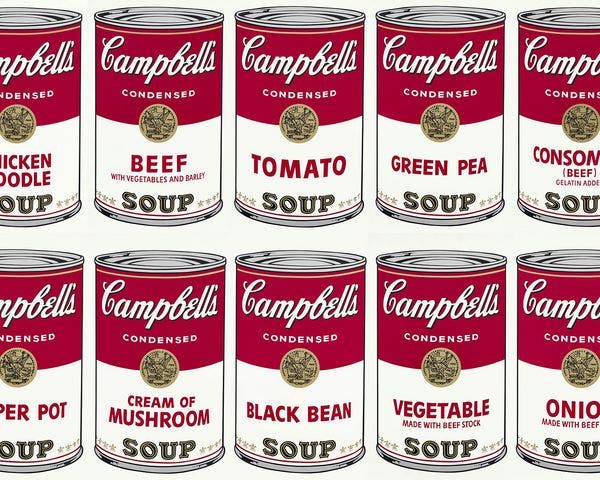 Zeitgeist for Lunch: Campbell’s Soup I