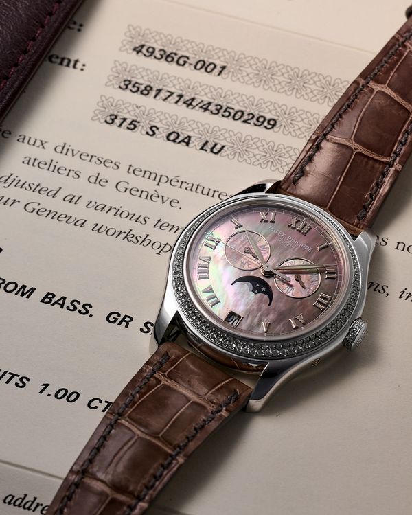 Patek Philippe Annual Calendar watch.