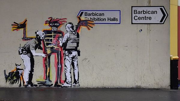 Seized: Basquiat Welcomed by the Metropolitan Police, 2017