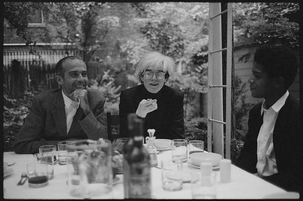 Francesco Clemente, Andy Warhol, and Jean-Michel Basquiat