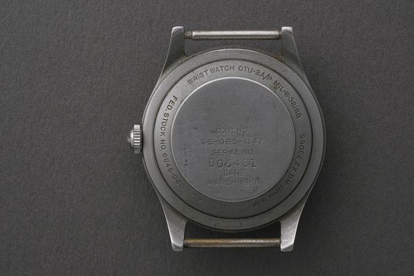 Made For The CIA: A Pair Of Military-Spec American Watches, Assigned To A United States Air Force Senior Master
