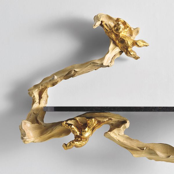 Sculptural Extension: Lucio Fontana and Osvaldo Borsani’s Wall-mounted Console