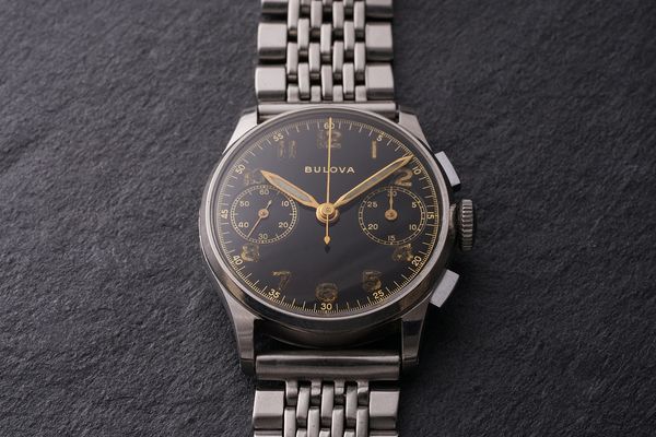 The Bulova Chronograph Presented To General (Later President) Dwight D. Eisenhower