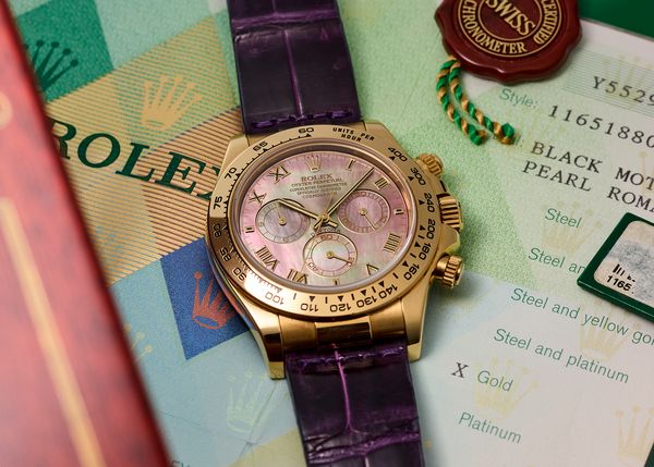 Rolex Cosmograph Daytona watch.