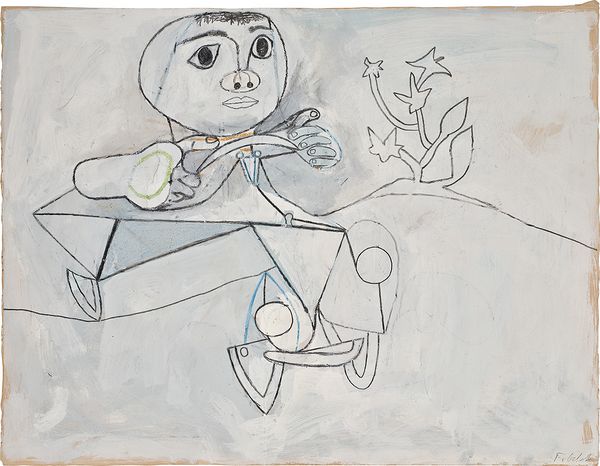 Françoise Gilot, Claude Driving his Car, 1949