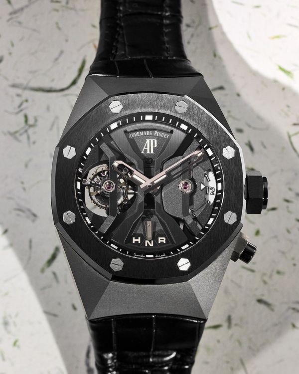 Audemars Piguet Royal Oak Concept GMT Tourbillon watch.