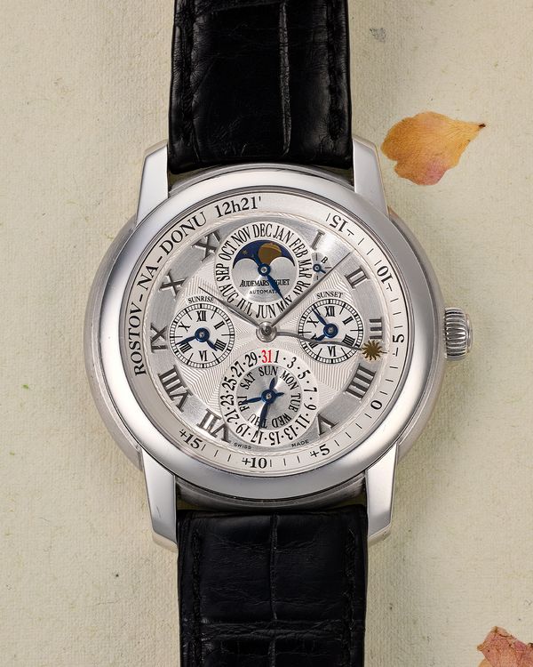 Audemars Piguet Jules Audemars Equation of Time watch.