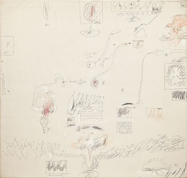 Cy Twombly, Crimes of Passion I, 1960