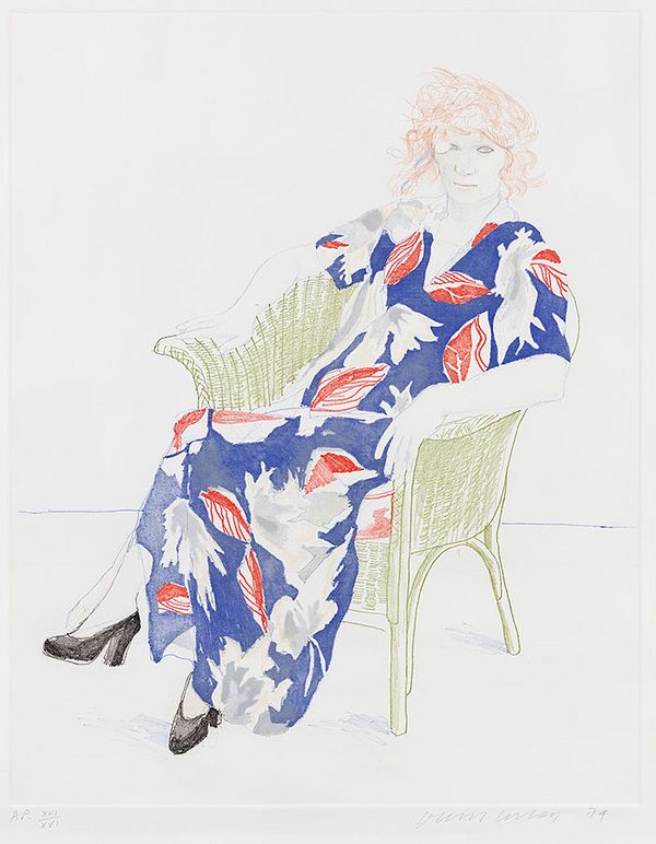 Hockney’s Muse