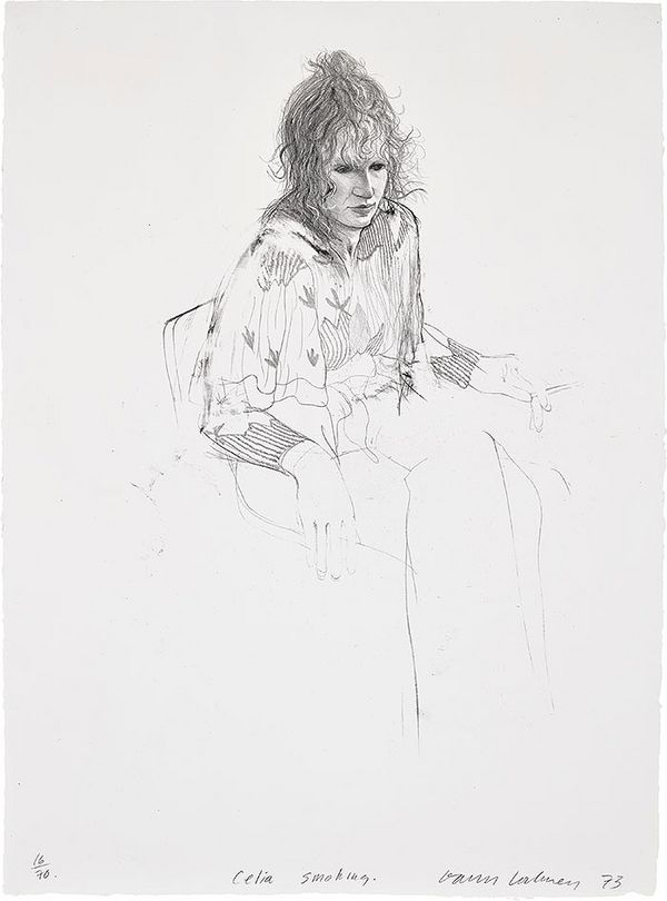Hockney’s Muse