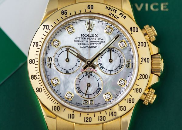 Perpetual Picks: A Pair Of Precious-Metal Rolex Daytonas With Mother-Of-Pearl Dials