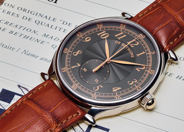 An Overview Of De Bethune's Original Three Chronographs