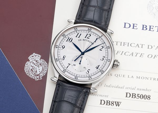 An Overview Of De Bethune's Original Three Chronographs