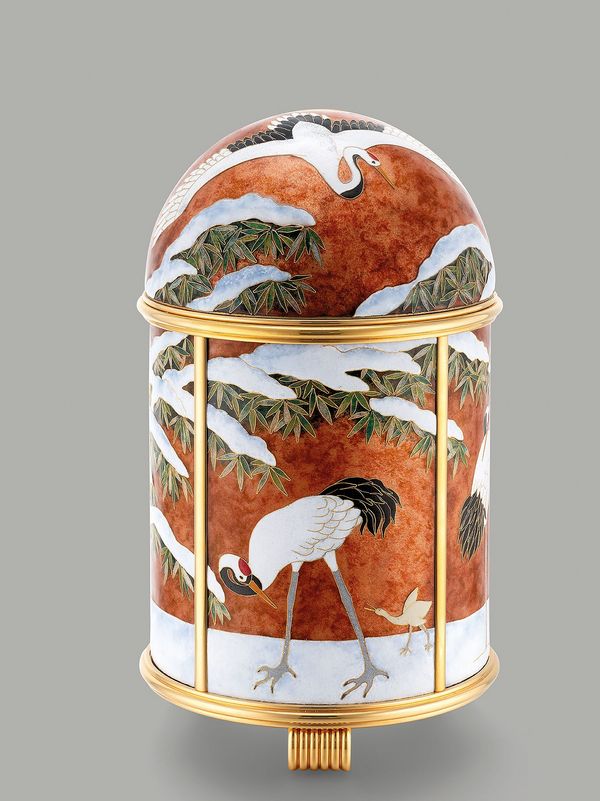From the Eye of a Master Enameller: Neige de Printemps