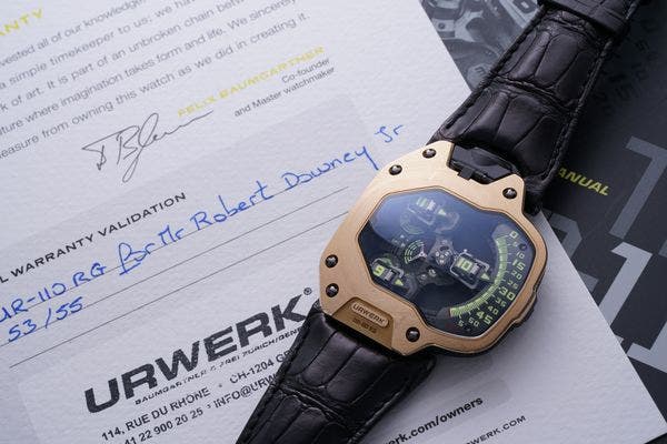 Iron Man's Watch: The Urwerk UR-110RG