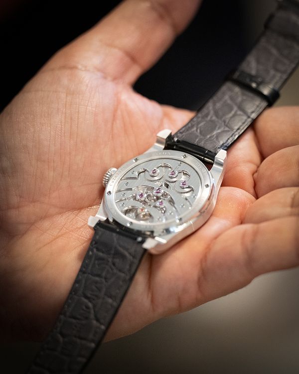 Pameus' 72-hour power reserve double-barrel movement has been designed from the ground up.