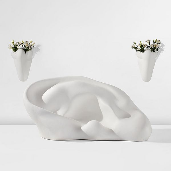 Beyond Face Value: The Ear Sofa and Nose Sconces by John Baldessari