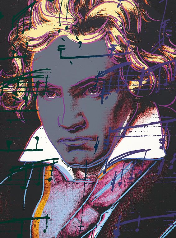 Andy Warhol Beethoven, 1987 (detail)