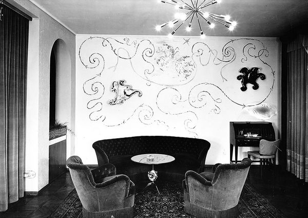 Osvaldo Borsani and Lucio Fontana: A Decadent Collaboration in Post-War Milan