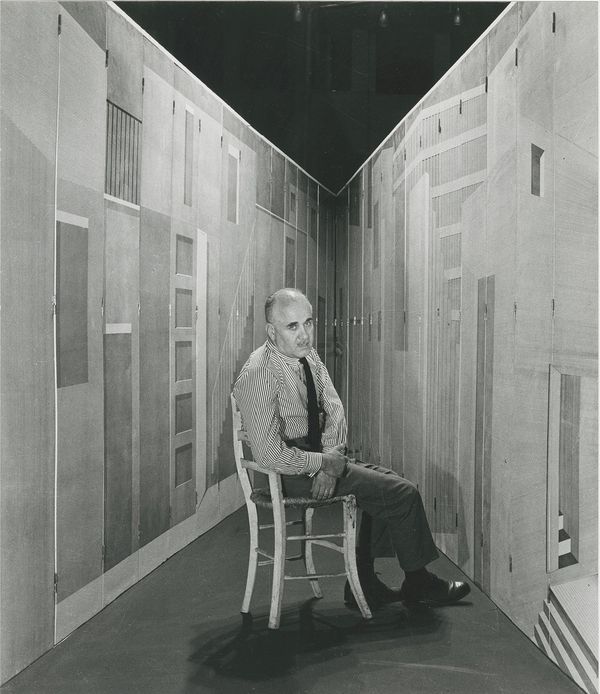 Piero Fornasetti's "Stanza Metafisica"