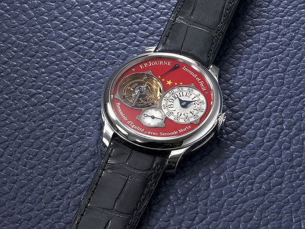限量版 F.P.Journe China 2010現身鐘錶拍賣