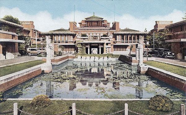 Frank Lloyd Wright for the Imperial Hotel, Tokyo