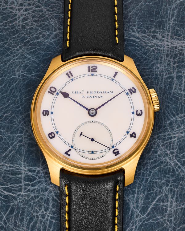 Interview: A Tribute to George Daniels, and the Story Behind a Unique Charles Frodsham Wristwatch