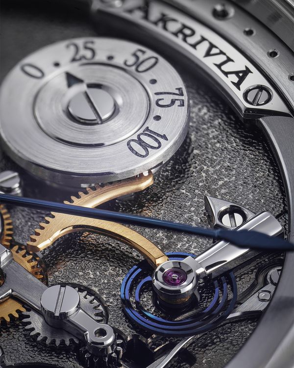 A circa 2018 Akrivia AK-06 in stainless steel that's included in the Phillips Geneva Watch Auction: XXIII.