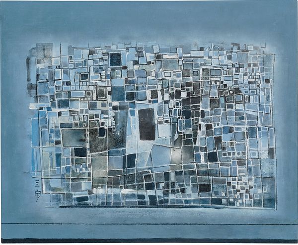 Painting by Cheong Soo Pieng, Landscape, 1977