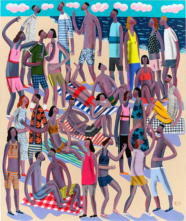 Painting by Kitti Narod, No. 1, 2021