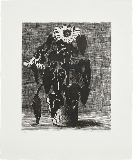 David Hockney’s Intimate, Floral Still-Lifes