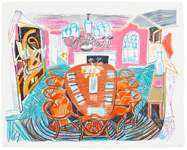 Fun with the Furnishings: Hockney’s Collecting Guide to Interior Design
