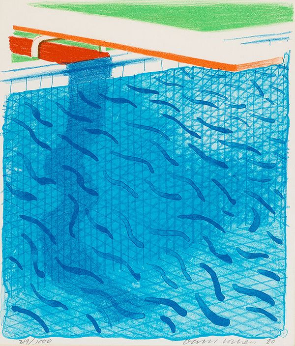 A Dip with David Hockney