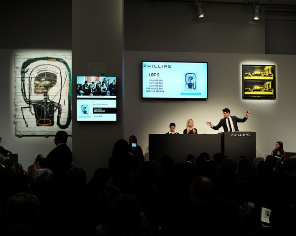 Basquiat's 'Flexible' Leads $132 Million Evening Sale in New York