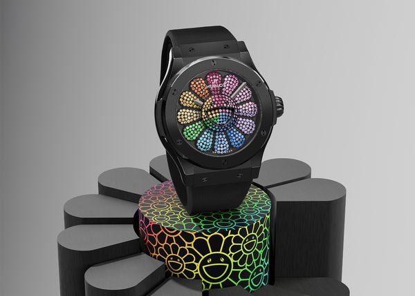 A Masterpiece on the Auction Block: The Hublot Classic Fusion Murakami Black Ceramic Rainbow