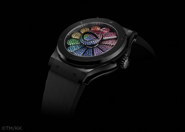 A Masterpiece on the Auction Block: The Hublot Classic Fusion Murakami Black Ceramic Rainbow