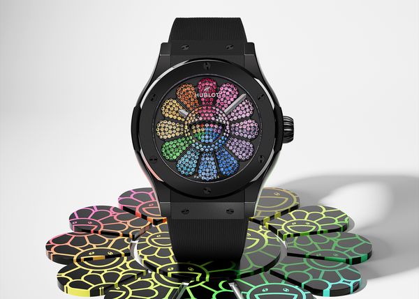 A Masterpiece on the Auction Block: The Hublot Classic Fusion Murakami Black Ceramic Rainbow