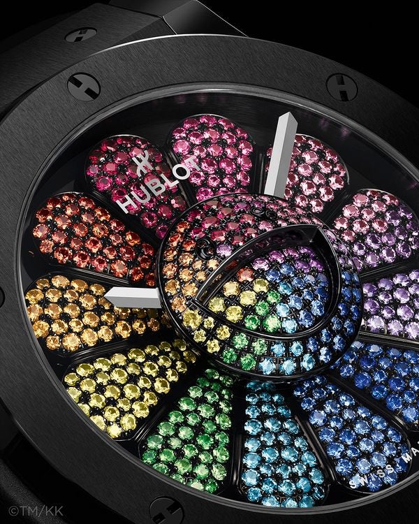 A Masterpiece on the Auction Block: The Hublot Classic Fusion Murakami Black Ceramic Rainbow