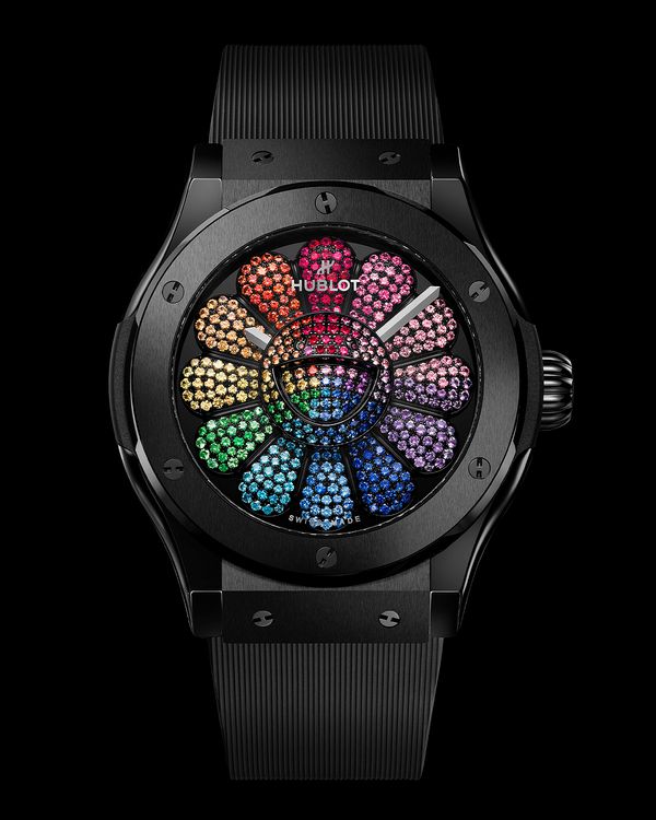 A Masterpiece on the Auction Block: The Hublot Classic Fusion Murakami Black Ceramic Rainbow