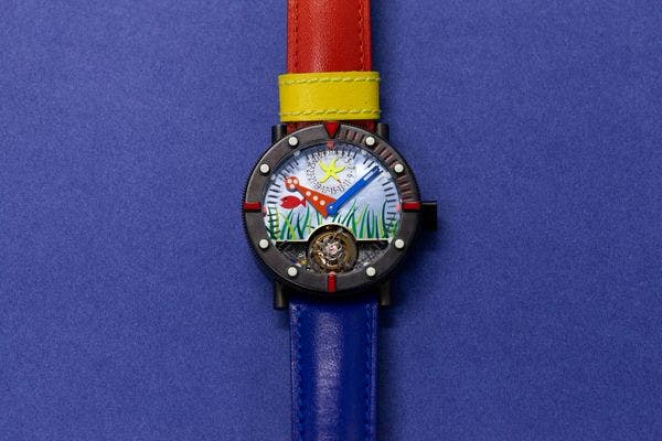 《Blackbird Watch Manual》精選拍品 : Alain Silberstein「Marine Tourbillon Black Sea」
