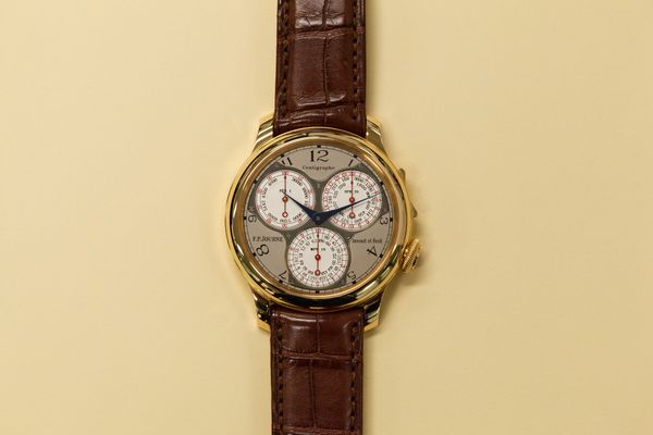 《Blackbird Watch Manual》精選拍品 : F.P. Journe「Centigraphe Souverain」