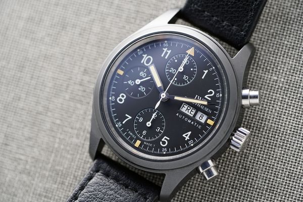 The Story An IWC Fliegerchronograph Reference 3705 Linked To Günter Blümlein