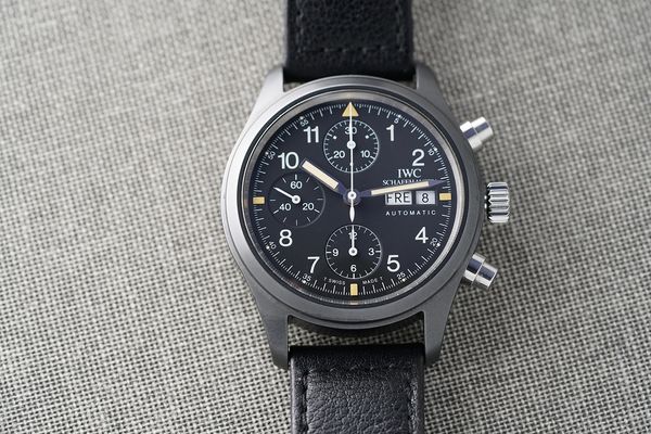 The Story An IWC Fliegerchronograph Reference 3705 Linked To Günter Blümlein
