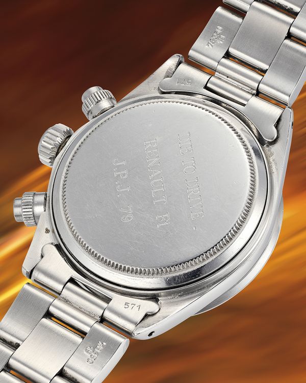 Die to Drive: A Look at the Rolex Daytona 'Big Red' Ref. 6265 Gifted to F1 Driver Jean-Pierre Jabouille